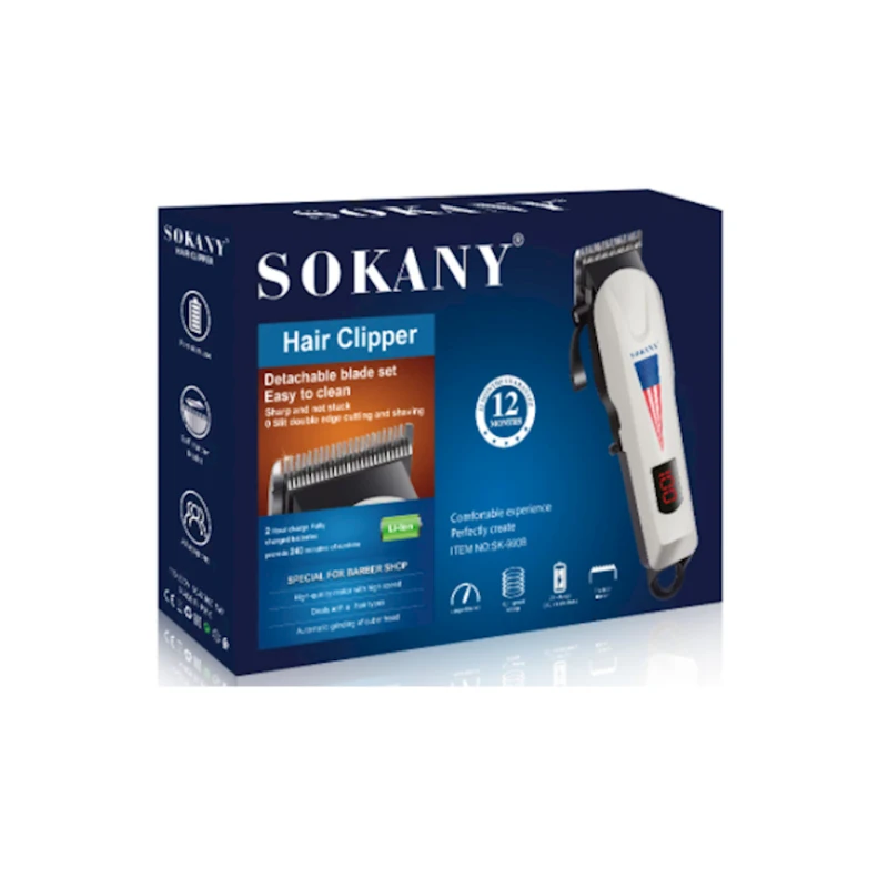 Машинка для стрижки волос Sokany 9908
