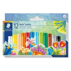 Пастель Staedtler Noris Jumbo масляная, 12шт, 11мм