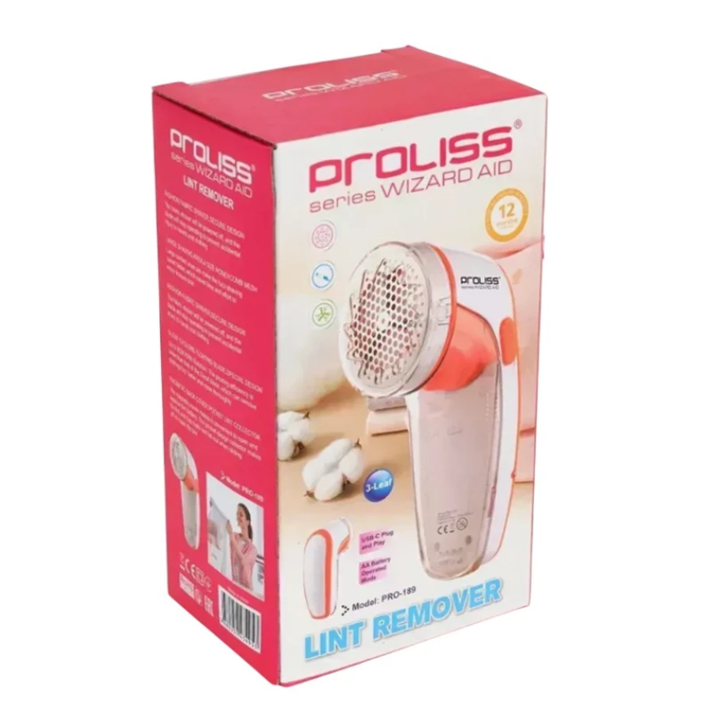 Машинка для удаления катышков Proliss Pro-189 Машинка для удаления катышков Proliss Pro-189