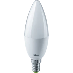Светодиодная лампа Navigator NLL, E14, свеча, 8.5Вт, 2700К