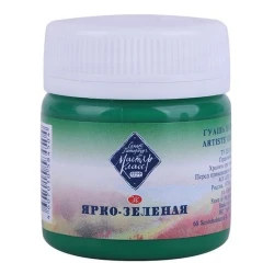 Гуашь Мастер-Класс, Ярко-зеленая, 40мл