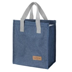 Lanç-boks Miniso Solid Color Lunch Bag, göy