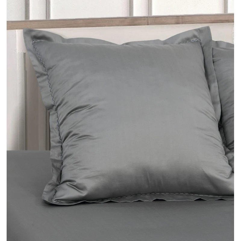 Комплект постельного белья Артпостель Жюли, пододеяльник 175x215 см, простыня 220x240 см, наволочка 50x70/70x70 см, двуспальный, мако-сатин, серый/розовый Комплект постельного белья Артпостель Жюли, пододеяльник 175x215 см, простыня 220x240 см, наволочка 50x70/70x70 см, двуспальный, мако-сатин, серый/розовый