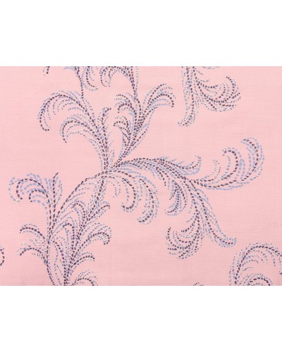 Yataq dəsti Артпостель Жюли, yorğan üzü 175x215 sm, mələfə 220x240 sm, yastıq üzü 50x70/70x70 sm, ikinəfərlik, mako-satin, boz/çəhrayı