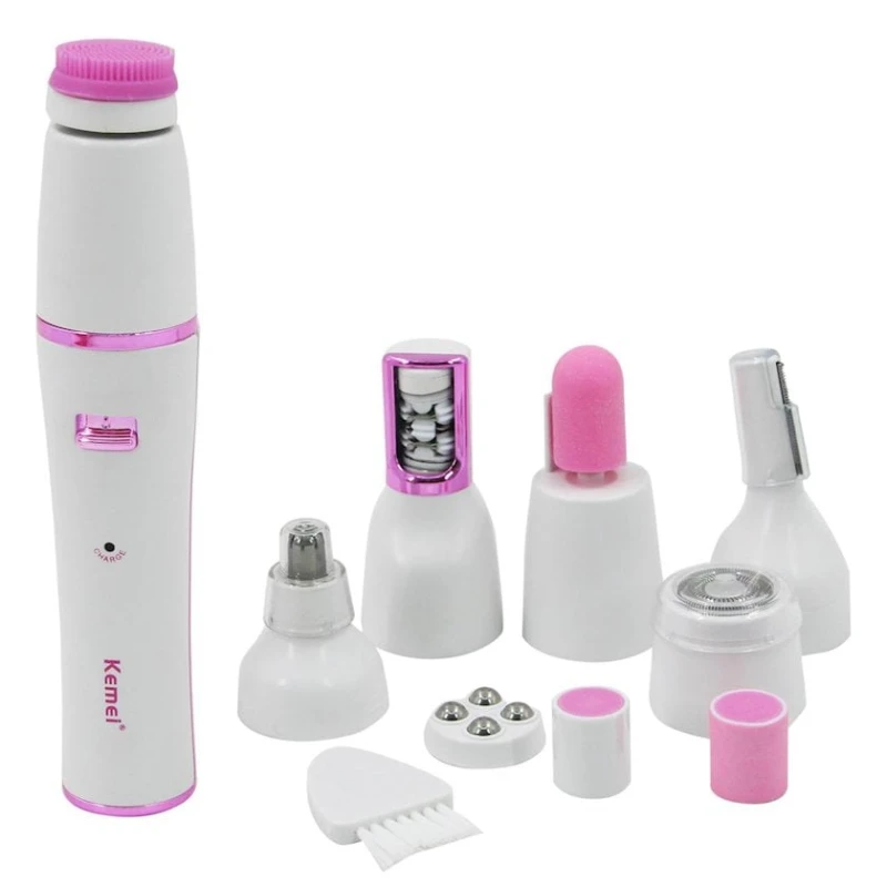 Эпилятор-триммер с насадками 7 в 1 Kemei KM-2189 Эпилятор-триммер с насадками 7 в 1 Kemei KM-2189