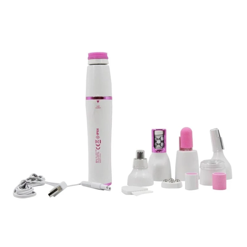 Эпилятор-триммер с насадками 7 в 1 Kemei KM-2189 Эпилятор-триммер с насадками 7 в 1 Kemei KM-2189