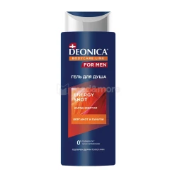 Мужской гель для душа Deonica Energy Shot 250 мл Мужской гель для душа Deonica Energy Shot 250 мл