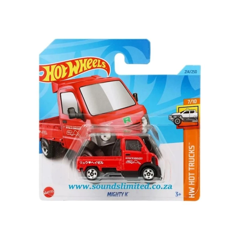 Maşın Hot Wheels Mighty K HKJ03-N7C5, qırmızı