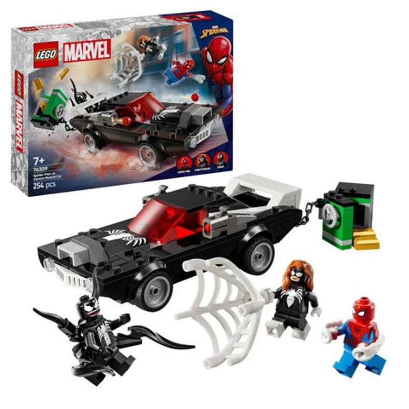 Конструктор LEGO Marvel Spider-Man VS Anti-Venom 76309, 7+ лет, 254 элемента