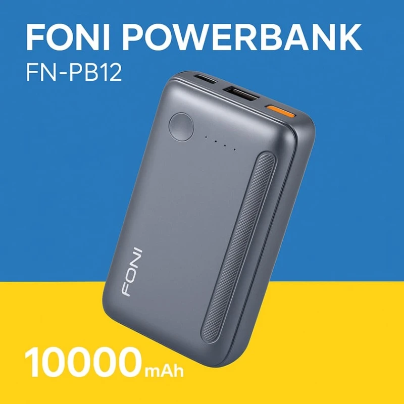 FONI Powerbank FN-PB12 10000 mAh FONI Powerbank FN-PB12 10000 mAh