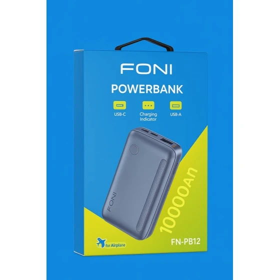 FONI Powerbank FN-PB12 10000 mAh FONI Powerbank FN-PB12 10000 mAh