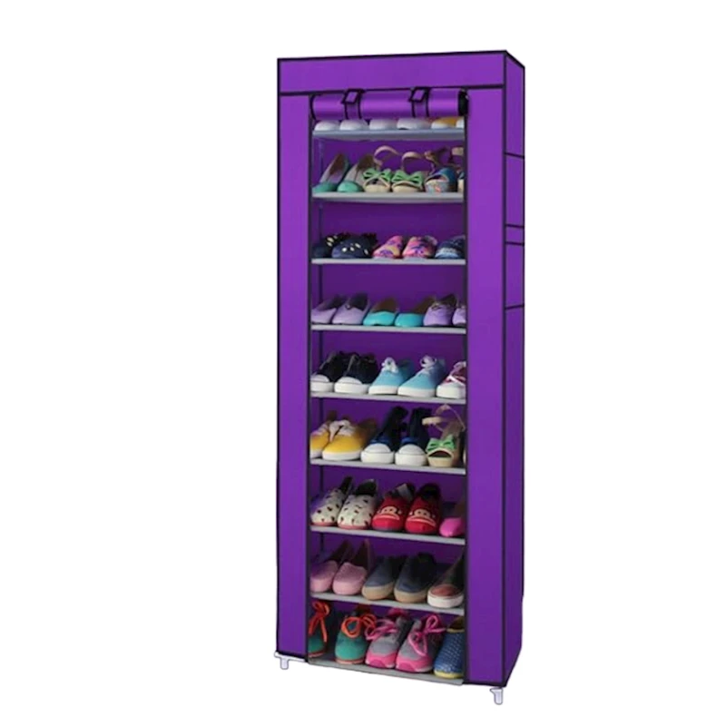 Портативный шкаф YSM-1190 Purple, напольный, 160x58x29 см, пластик/сталь/ткань, фиолетовый