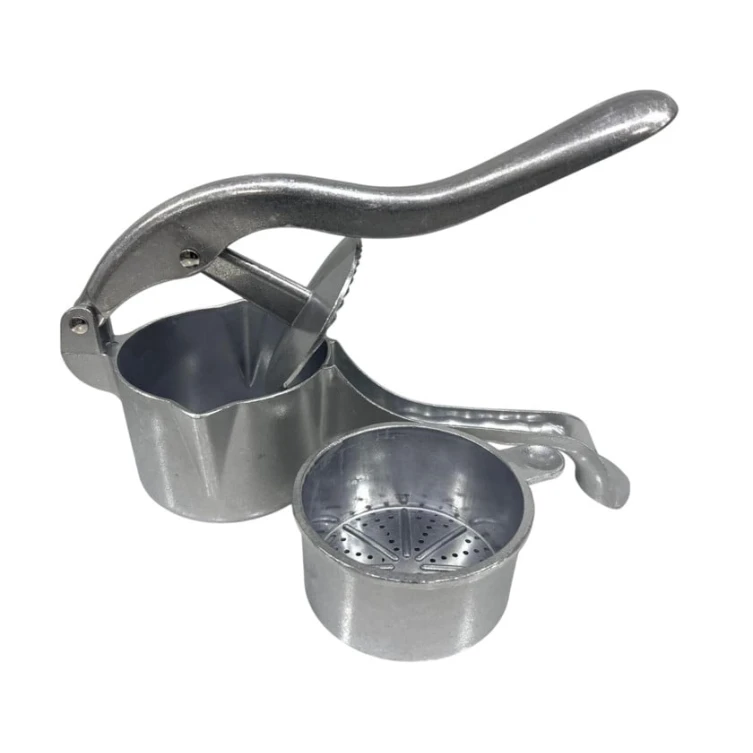 Nar üçün əl şirəçəkən, paslanmayan polad, gümüşü