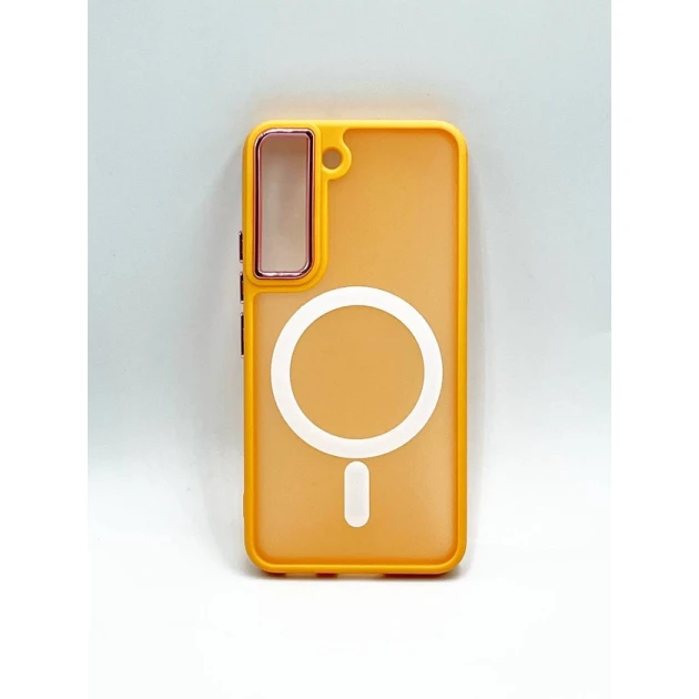 Çexol MagSafe Samsung Galaxy S22 üçün, narıncı
