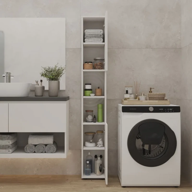 Шкаф-пенал для ванной Letta 3563_Letta25BathPenWh, 26x28x183.5 см Шкаф-пенал для ванной Letta 3563_Letta25BathPenWh, 26x28x183.5 см