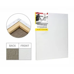 Холст на подрамнике Rosa, лен, крупное зерно, акрил, 120х150 см