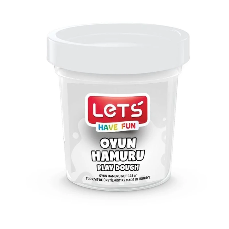 Тесто для лепки Lets L8440-5, белое, 115 г Тесто для лепки Lets L8440-5, белое, 115 г