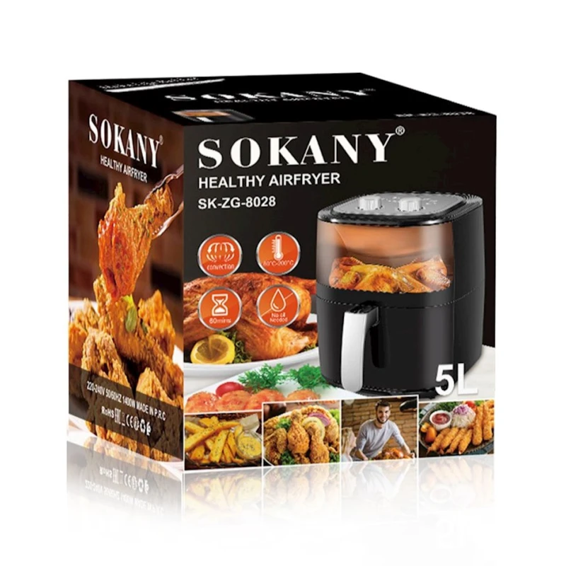 Аэрофритюрница Sokany SK-ZG-8028 Аэрофритюрница Sokany SK-ZG-8028