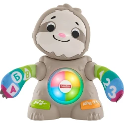 Интерактивная игрушка Fisher-Price Smooth Moves Sloth GHY96, музыкальная, 9+ месяцев Интерактивная игрушка Fisher-Price Smooth Moves Sloth GHY96, музыкальная, 9+ месяцев