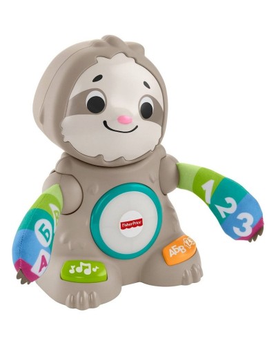 İnteraktiv oyuncaq Fisher-Price Smooth Moves Sloth GHY96, musiqili, 9+ ay