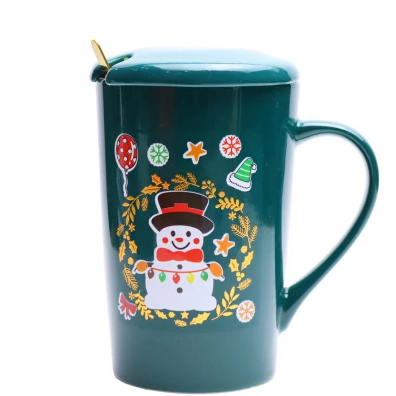 Yeni il krujkası H-1860, 300 ml, rəngbərəng