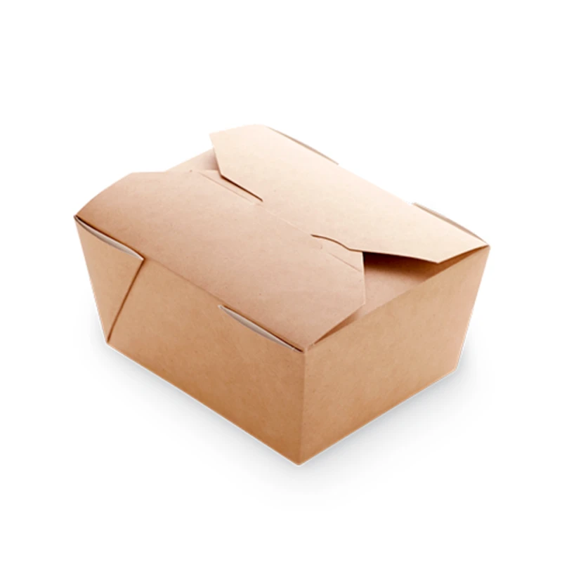 Коробки для фаст фуда Loyal-9120650010, 100 шт, коричневые