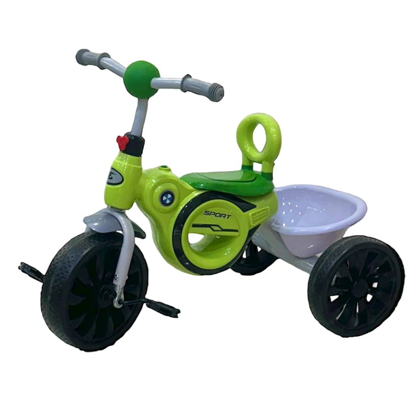 Uşaq üçün üçtəkərli velosiped FZ-740YL, yaşıl