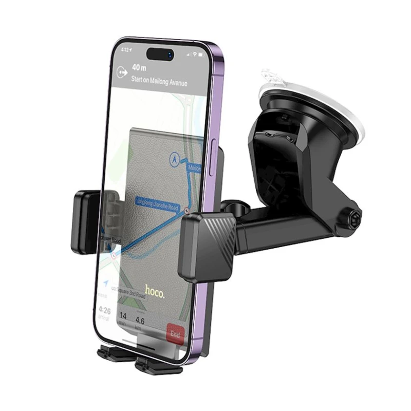 Автомобильный держатель для телефона Hoco H49 Black