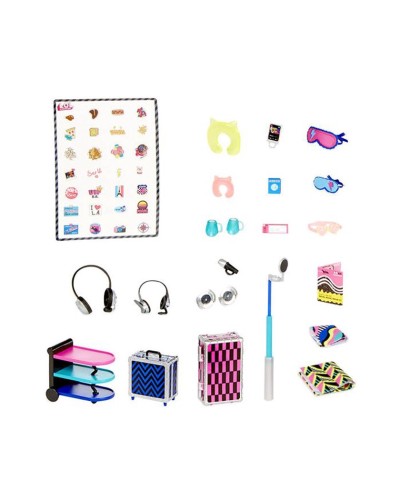 Oyun dəsti MGA L.O.L. Surprise Omg Travel Plane, 4+ yaş