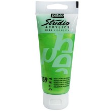 Akril boya Pebeo Studio Acrylics Dyna Iridescent Green Yellow, iridentsent yaşıl-sarı, 100 ml