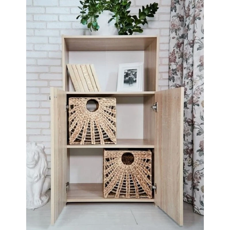 Комод Letta, 112x62x34 см, ЛДСП, коричневый Комод Letta, 112x62x34 см, ЛДСП, коричневый