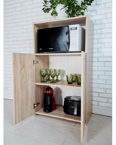 Komod Letta, 112x62x34 sm, LDSP, qəhvəyi