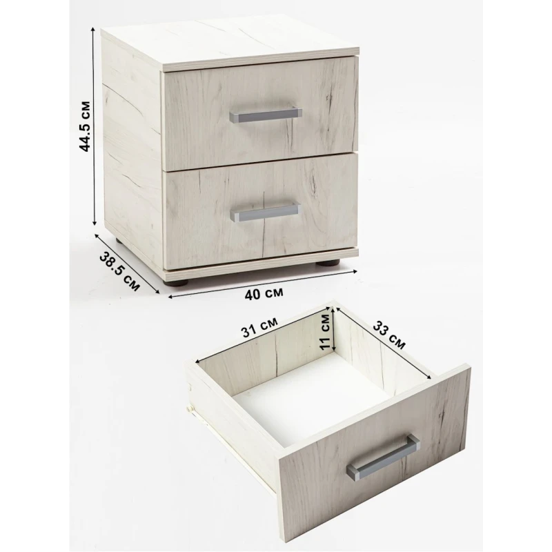 Тумба под телевизор Letta, ЛДСП, белая, 44.5x38.5x40 см Тумба под телевизор Letta, ЛДСП, белая, 44.5x38.5x40 см