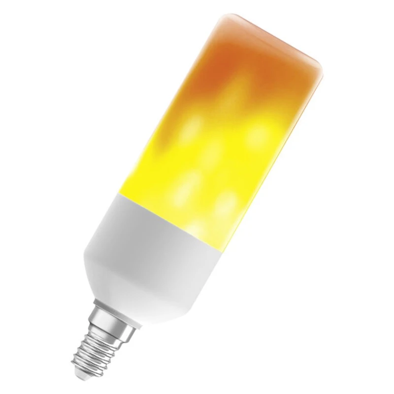 Лампа светодиодная матовая Ledvance Osram Flame, 0,5 Вт E14 220 В 1500 К, 14.5x4.5 см