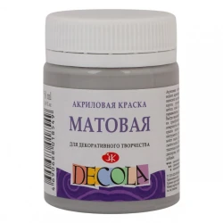 Rəssamlıq akril boya Decola 814 Boz 50 ml