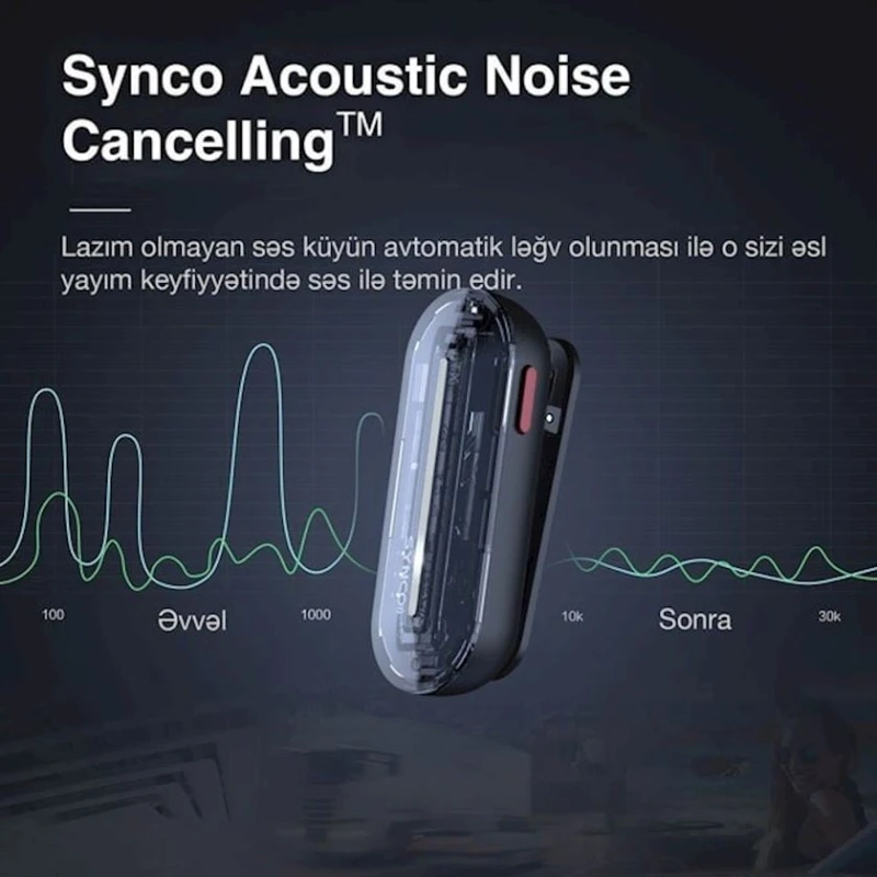 Simsiz mikrofon Synco P1XL Lightning Simsiz mikrofon Synco P1XL Lightning