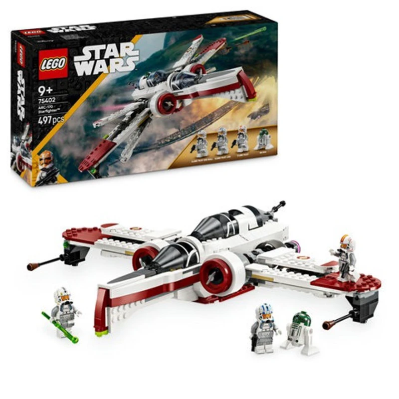 Конструктор LEGO Star Wars ARC-170 Starfighter 75402, 9+ лет, 497 элементов
