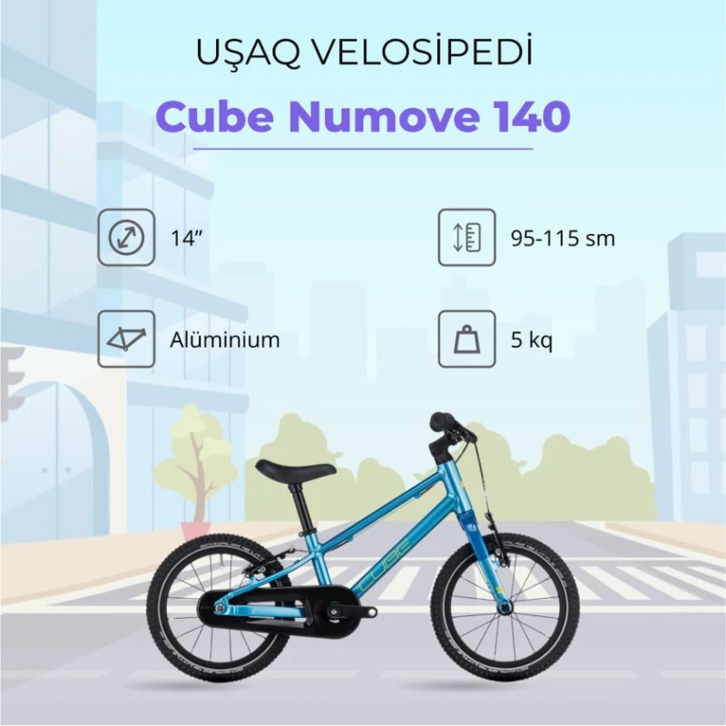 Velosiped Cube Numove 140 850210, 14