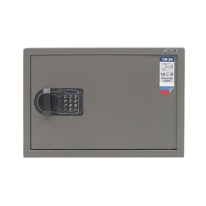 Офисный сейф Aiko TM-30 EL, электронный кодовый, коричневый, 300x440x355 мм Офисный сейф Aiko TM-30 EL, электронный кодовый, коричневый, 300x440x355 мм