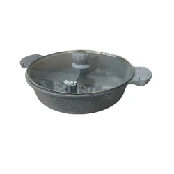 Сковородка Elif EL71532_boz, 32 см, гранит, серая Сковородка Elif EL71532_boz, 32 см, гранит, серая