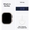 Умные часы Apple Watch Ultra 2 GPS + Cellular 49mm Natural Titanium Case with Blue Trail Loop - M/L