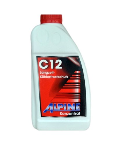 Antifriz Alpine C12 Langzeit-Kuchlerfostschuts konsentrat Qırmızı 1 L