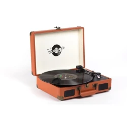 Vinil plastin pleyeri Vintage Brown Classic Vinil plastin pleyeri Vintage Brown Classic