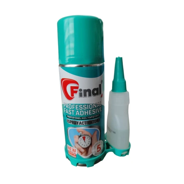 Быстрый клей Final MDF-KIT, 200 мл и 50 г Быстрый клей Final MDF-KIT, 200 мл и 50 г