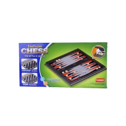 Masaüstü oyun 3142, Şahmat + dama + nərd (3-ü 1-də)