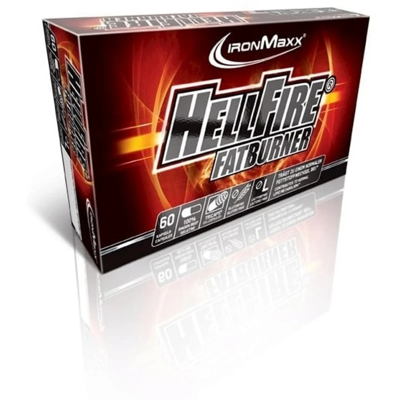 Yağ yandırıcı IronMaxx Hellfire Fatburner 60 kapsul Yağ yandırıcı IronMaxx Hellfire Fatburner 60 kapsul