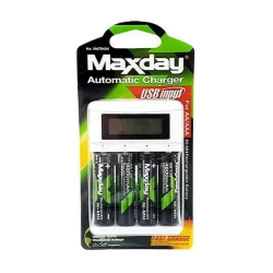 Зарядное устройство для аккумуляторов Maxday Battery Automatic Charger MD 704A4