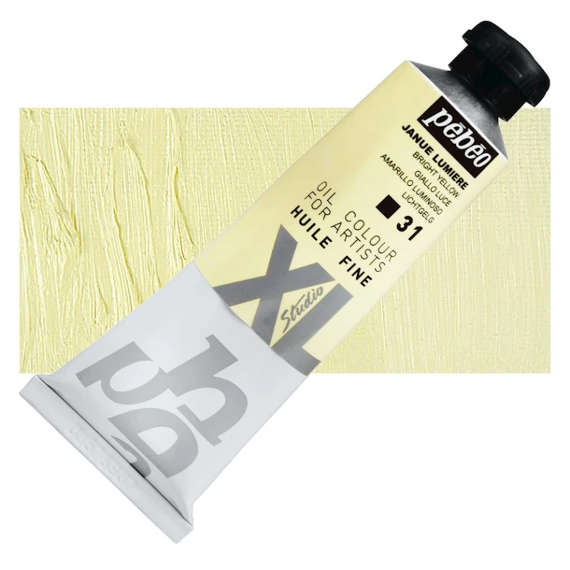 Yağlı boya Pebeo Huile Fine XL Light Yellow, açıq sarı, 37 ml