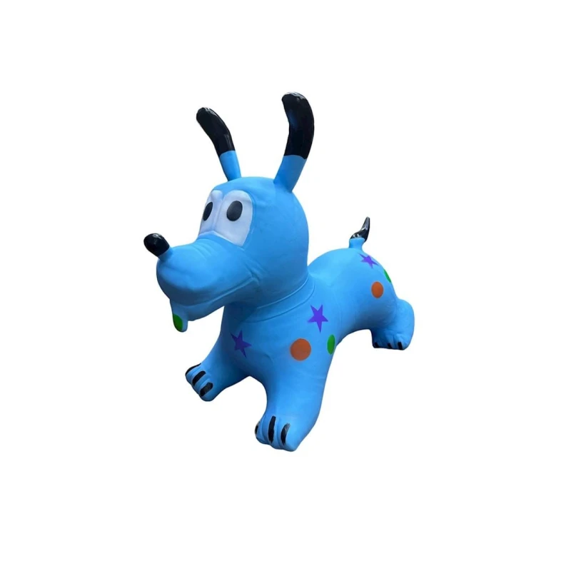 Прыгун-качалка 25074-2, синее, 31х55х67 см