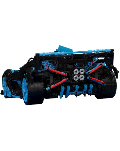 Avtomobil-konstruktor Kbox 10211B, 3588 element, 14+ yaş, göy/qara